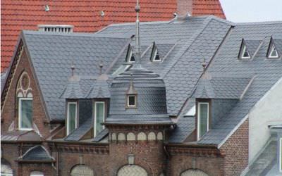 кровля из сланца Cupa 12, на фото Aboulevard Copenhagen