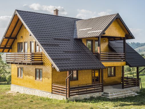 Металлочерепица финская Ruukki Decorrey