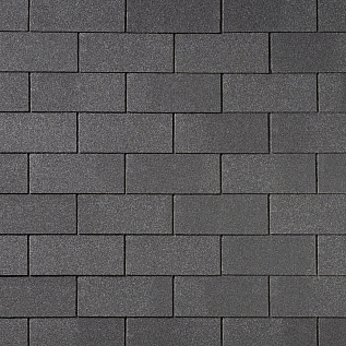 Купить Гибкая черепица QUIET TILE Brick Серый - изображение 1