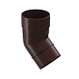 Колено 45˚ Тёмно-коричневый